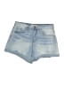Almost Famous Blue Denim Shorts Size 7 - photo 1