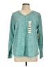 St. John's Bay 100% Polyester Teal Pullover Sweater Size L - photo 1