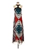 Authentic Icon 100% Polyester Graphic Red Cocktail Dress Size S - photo 1