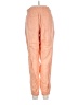 Athleta 100% Linen Color Block Orange Linen Pants Size 4 - photo 2