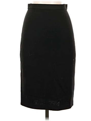 St. John Caviar Wool Skirt (view 1)