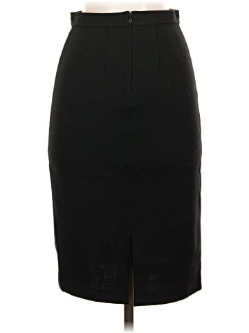 St. John Caviar Wool Skirt (view 2)