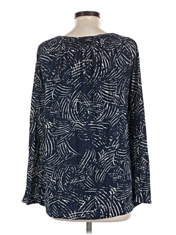 CALVIN KLEIN JEANS Long Sleeve Blouse (view 2)