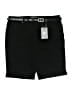 Gloria Vanderbilt Black Denim Shorts Size 16 - photo 1