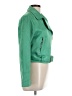 Zara 100% Polyurethane Green Jacket Size L - photo 4