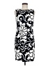 AGB Graphic Black Cocktail Dress Size 8 - photo 1