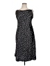 Bebe 100% Polyester Polka Dots Black Casual Dress Size XL - photo 1