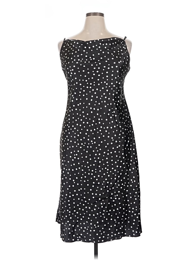 Pre-owned Bebe Casual Dress In Black