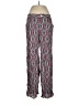 Elevenses 100% Rayon Print Blue Casual Pants Size 6 - photo 1