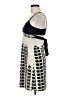 Forever Graphic Ivory Cocktail Dress Size M - photo 5