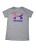 Under Armour 100% Polyester Gray Active T-Shirt Size L (youth) - photo 1