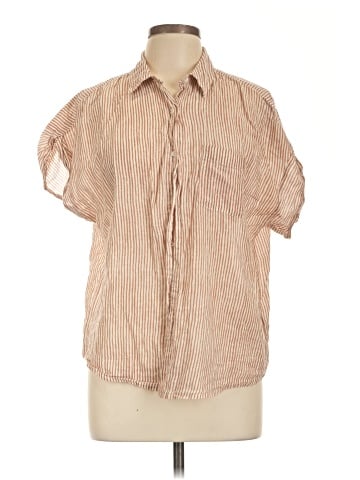Velvet by Graham & Spencer Short Sleeve Blouse (view 1)