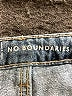 No Boundaries 100% Cotton Hearts Blue Jeans Size 21 - photo 4