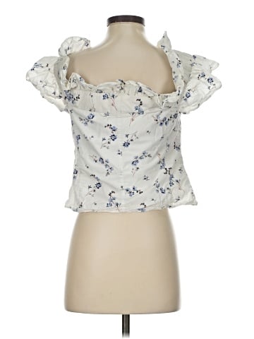 Rebecca Taylor Short Sleeve Blouse (view 2)