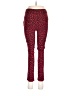 Zara Basic Animal Print Red Leggings Size M - photo 2