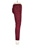 Zara Basic Animal Print Red Leggings Size M - photo 4