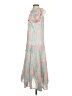 Oliphant 100% Cotton Paisley Teal Casual Dress Size XS - photo 5