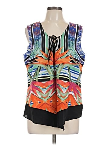 Bisou Bisou Sleeveless Blouse (view 1)