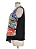 Bisou Bisou 100% Polyester Orange Sleeveless Blouse Size L - photo 5