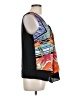 Bisou Bisou 100% Polyester Orange Sleeveless Blouse Size L - photo 4