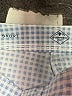 St. John's Bay Checkered-gingham Blue Skort Size 8 - photo 3