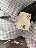 St. John's Bay Checkered-gingham Blue Skort Size 8 - photo 4