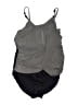 Magicsuit Color Block Gray Swimsuit Top Size 1X - photo 1