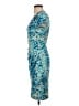 Cache Print Blue Cocktail Dress Size S - photo 5