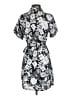 Timing 100% Polyester Paisley Gray Casual Dress Size S - photo 2