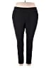 Wearables Solid Black Active Pants Size 2X - photo 1