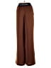 Calvin Klein 100% Polyester Brown Casual Pants Size S - photo 2