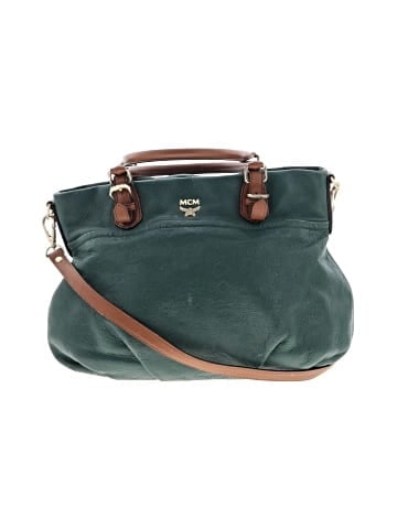 MCM Leather Satchel (view 1)
