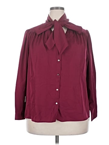 Jessica London 3/4 Sleeve Blouse (view 1)