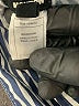 Monrow Stripes Silver Long Sleeve Button-Down Shirt Size S - photo 8