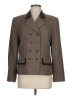 Kasper A.S.L. Chevron-herringbone Brown Blazer Size 8 - photo 1