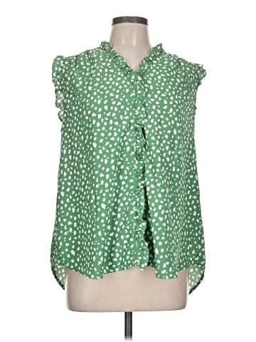 Doe & Rae Sleeveless Blouse (view 1)