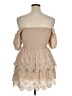 No Comment 100% Cotton Tan Cocktail Dress Size XL - photo 2