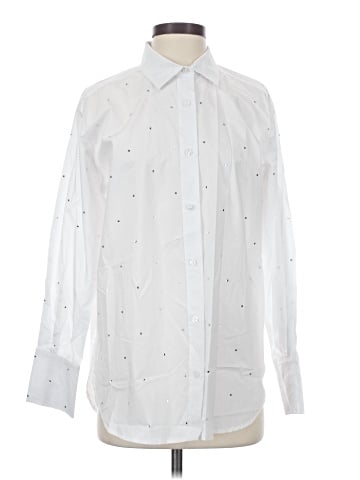 DKNY Jeans Long Sleeve Button-Down Shirt (view 1)