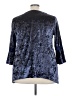 Absolutely Famous Blue 3/4 Sleeve Blouse Size 3X - photo 2