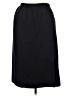 Kasper 100% Polyester Solid Black Formal Skirt Size 14 - photo 2