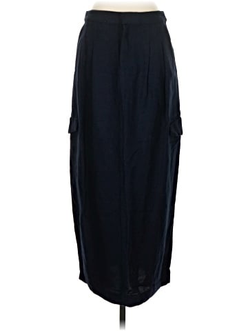 Madewell Pleated High-Waist Cargo Midi Skirt (view 1)