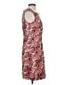 Sandro Floral Pink Burgundy Casual Dress Size Lg (3) - photo 4