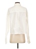 RE/DONE 100% Cotton Ivory Long Sleeve Blouse Size S - photo 2