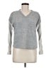 CAbi 100% Cotton Gray Pullover Sweater Size M - photo 1