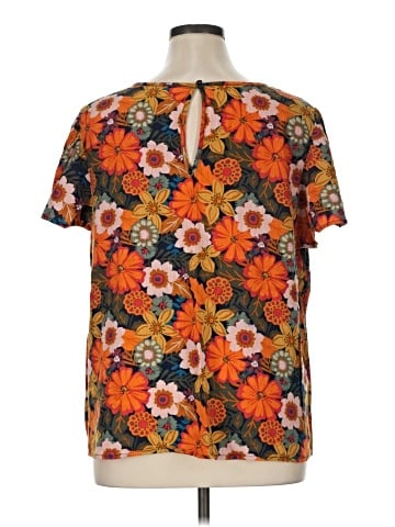 St. John's Bay Short Sleeve Blouse (view 2)
