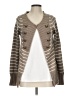 Vanity 100% Acrylic Brown Cardigan Size L - photo 1