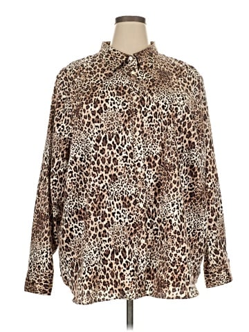 Chaps Long Sleeve Blouse (view 1)