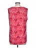 Ann Taylor Pink Sleeveless T-Shirt Size L - photo 2