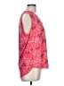 Ann Taylor Pink Sleeveless T-Shirt Size L - photo 4