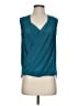 Bailey 44 100% Silk Teal Sleeveless Silk Top Size S - photo 1